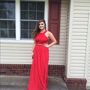 Prom dress two piece